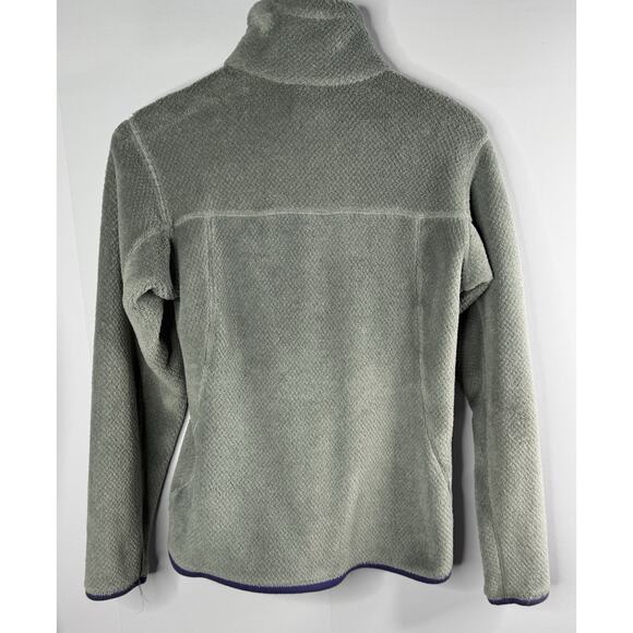 Patagonia Re-Tool Half Snap Pullover Womens Sz S Fleece Gray Purple Outdoor - Picture 4 of 10